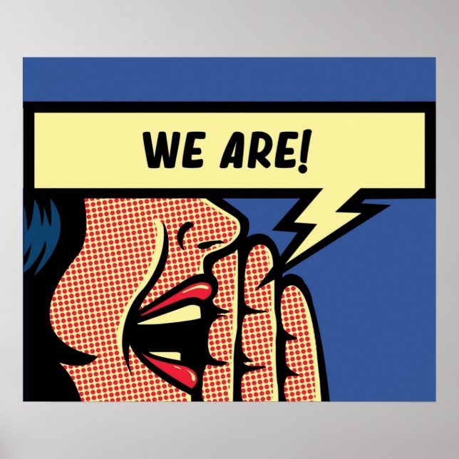 PENN STAAT COMIC POSTER (Vorne)