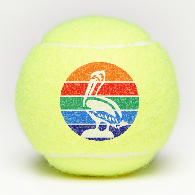 Penn Tennisball mit der Flagge von St. Petersburg Tennisbälle (Vorderseite)