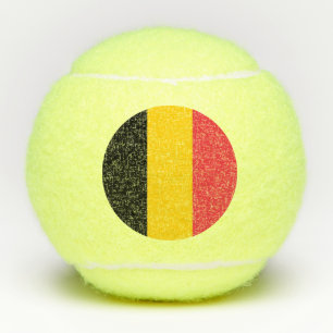 Penn-Tennisball mit Flagge Belgiens Tennisbälle