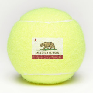 Penn Tennisball mit Flagge Kaliforniens, USA Tennisbälle