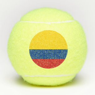 Penn Tennisball mit Flagge Kolumbiens Tennisbälle