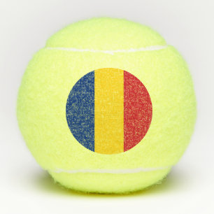 Penn-Tennisball mit Flagge Rumäniens Tennisbälle