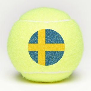 Penn Tennisball mit Flagge Schwedens Tennisbälle