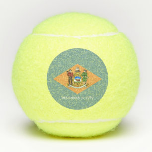 Penn Tennisball mit Flagge von Delaware, USA Tennisbälle