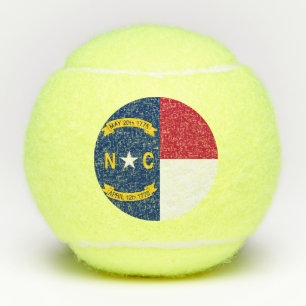 Penn Tennisball mit Flagge von North Carolina, USA Tennisbälle