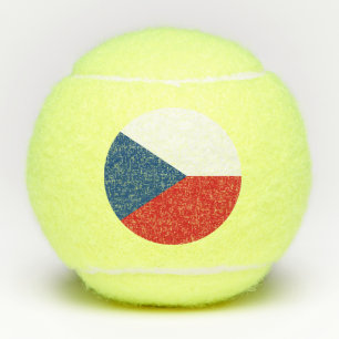 Penn-Tennisball mit tschechischer Flagge Tennisbälle