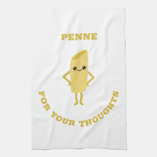 Penne für Ihre Gedanken Geschirrtuch