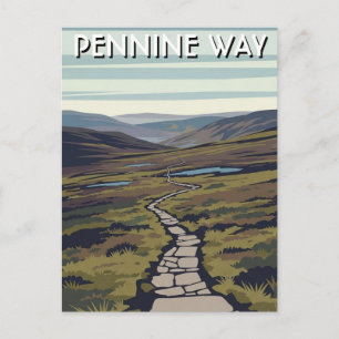 Pennine Way England Reise Postkarte