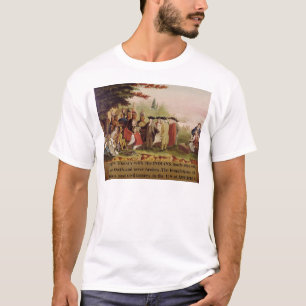 Penns Vertrag mit dem amerikanischen Ureinwohner T-Shirt