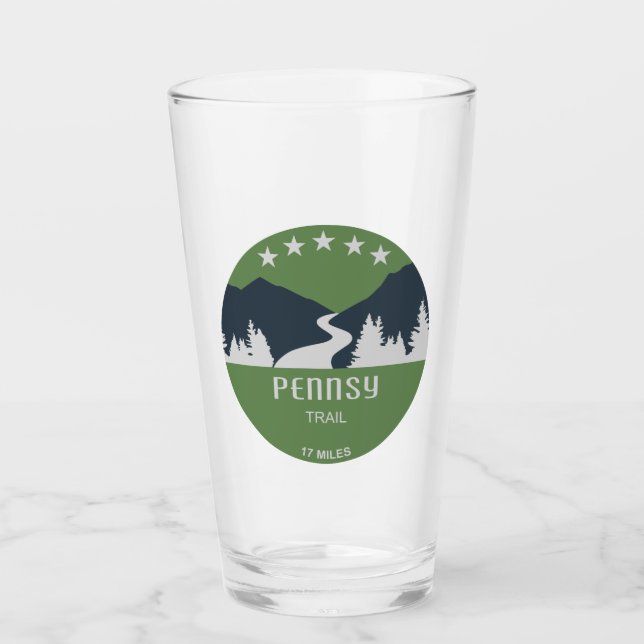 Pennsy Trail Indianapolis Glas (Vorderseite)