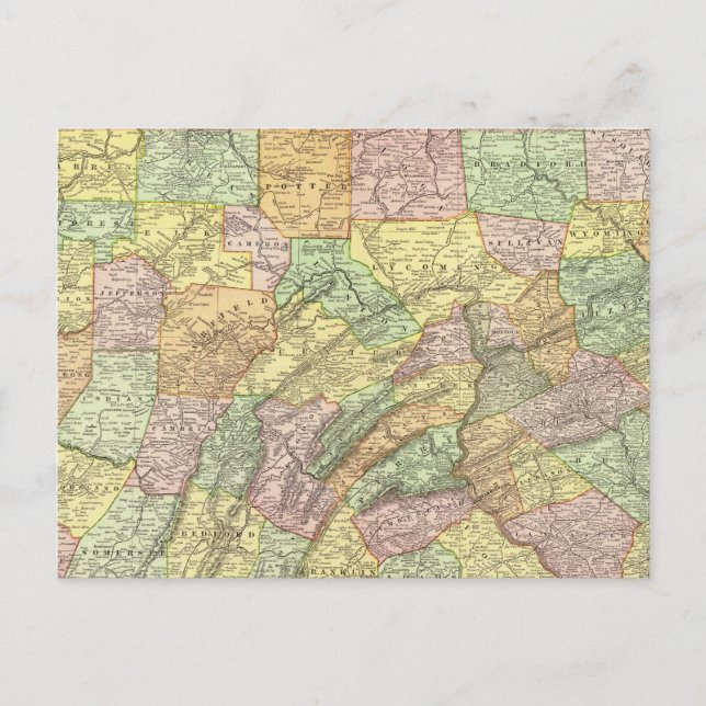 Pennsylvania 8 postkarte (Vorderseite)