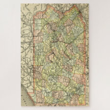 Pennsylvania Antique Karte