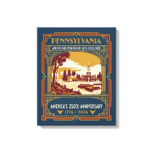 Pennsylvania Art Deco Amerika 250. Jubiläum
