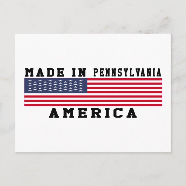 Pennsylvania aus Designs Postkarte (Vorderseite)
