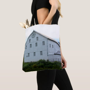 Pennsylvania Bauernhof und Stall mit Hex-Zeichen Tasche