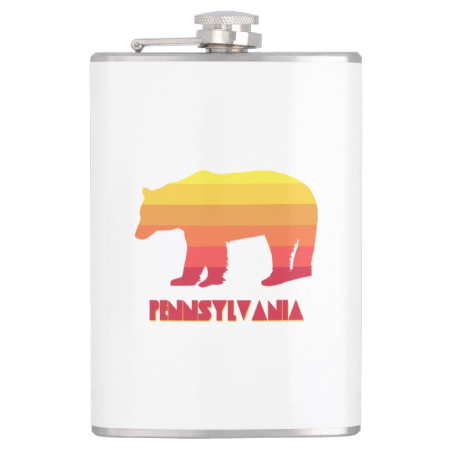 Pennsylvania Bear Flachmann (Vorderseite)