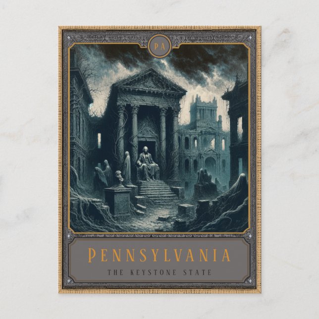 Pennsylvania | Carte postale Art gothique (Devant)
