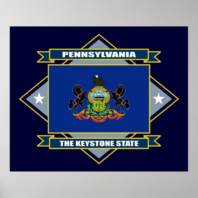 Pennsylvania Diamond Poster (Vorne)