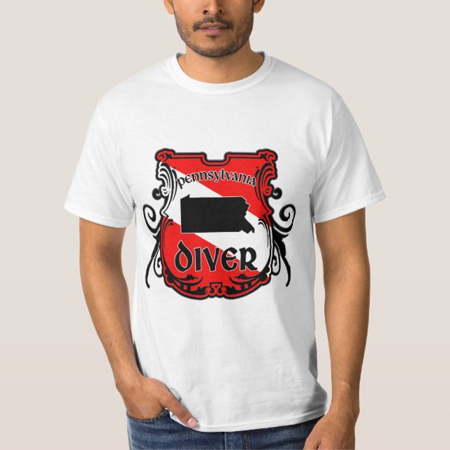 Pennsylvania Diver T-Shirt (Vorderseite)