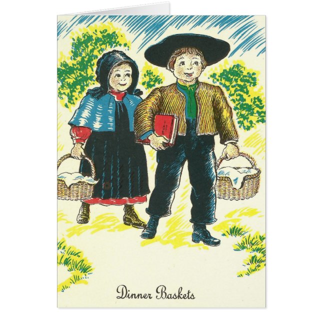 Pennsylvania Dutch Dinner Basket Recette Red Beets (Devant)