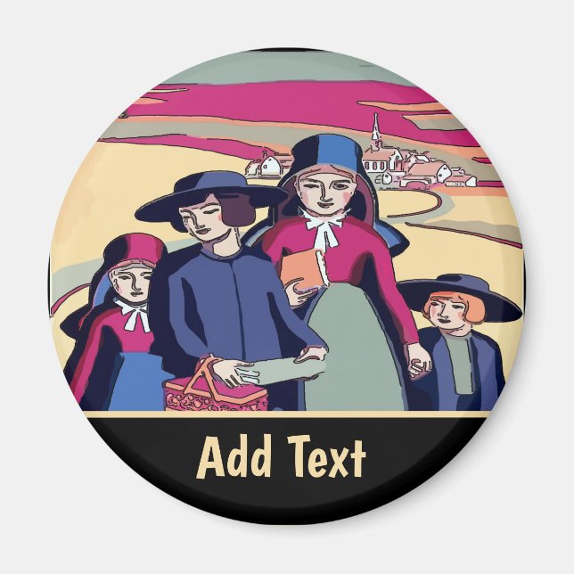 Pennsylvania Dutch, Lancaster, bearbeiten Text Mag Magnet (Vorne)