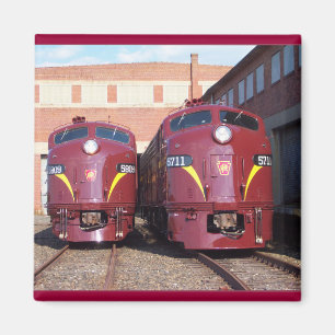 Pennsylvania-Eisenbahn E-8a, s (JTFS) 5809 und Magnet