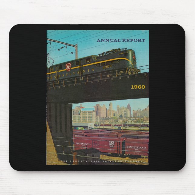 Pennsylvania-Eisenbahn-jährlicher Bericht 1960 Mousepad (Vorne)