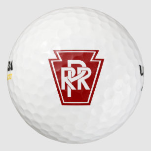 Pennsylvania Eisenbahn Keystone Logo Golf Balls Golfball