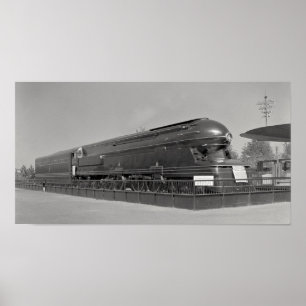 Pennsylvania-Eisenbahn-Klasses1-Lokomotive - 1939 Poster