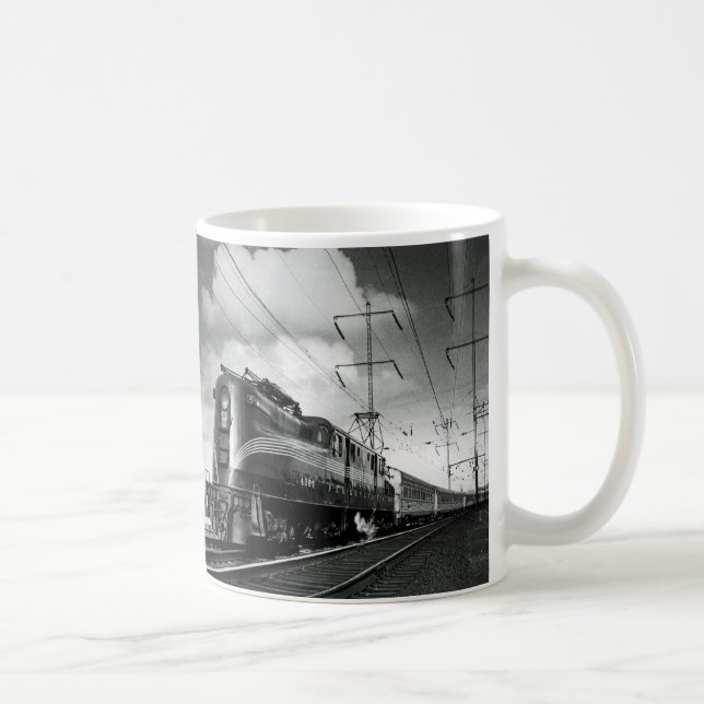 Pennsylvania Eisenbahn Kongressabgeordnete Kaffee  Kaffeetasse (Rechts)