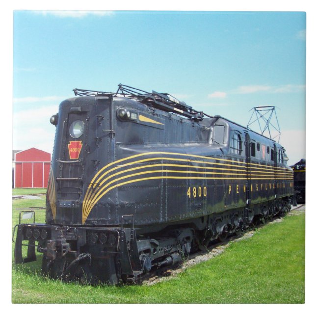 Pennsylvania-Eisenbahn-Lokomotive GG-1 #4800 Fliese (Vorderseite)