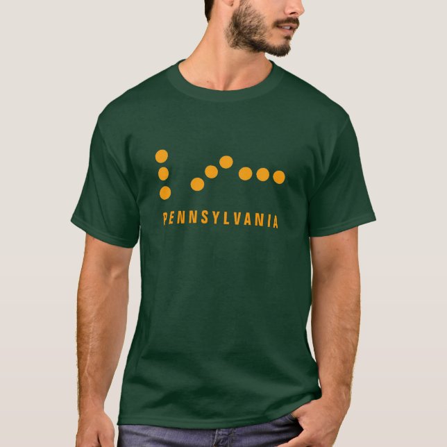 Pennsylvania-Eisenbahn-Signale T-Shirt (Vorderseite)