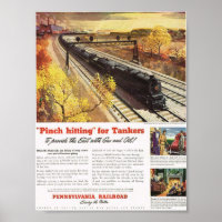 Pennsylvania Eisenbahn Tankerbahnen 1942