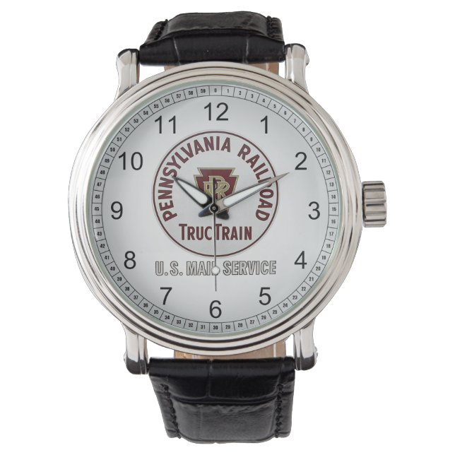 Pennsylvania Eisenbahn TrucTrain Service Armbanduhr (Vorderseite)