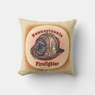Pennsylvania Feuerwehrmann Kissen
