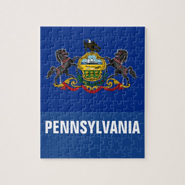 PENNSYLVANIA FLAG (Vertikal)