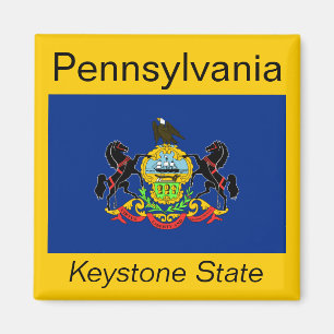 Pennsylvania Flag Magnet