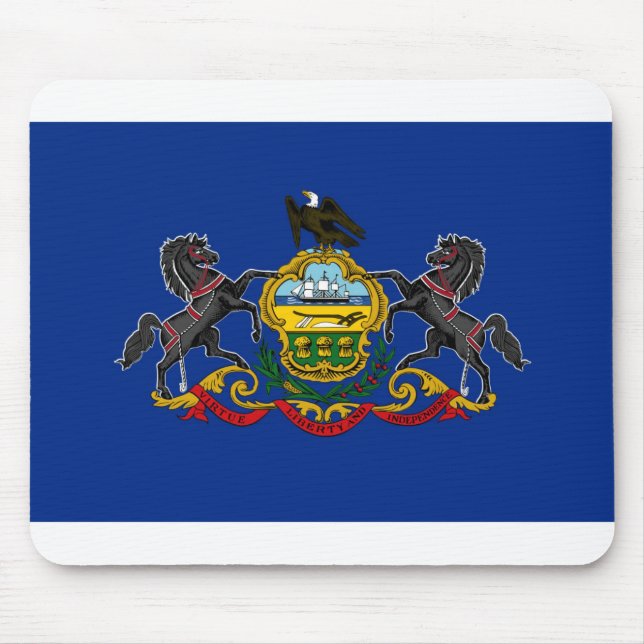 Pennsylvania-Flagge Mousepad (Vorne)