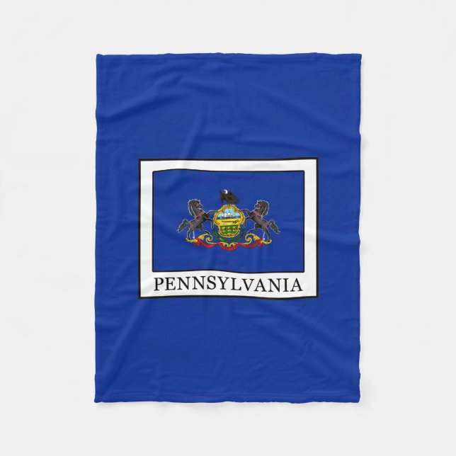 Pennsylvania Fleecedecke (Vorderseite)