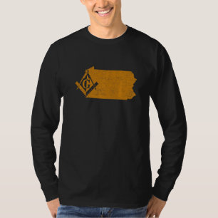 Pennsylvania Freimaurer Großloge Freimaurer Vaters T-Shirt