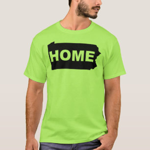 Pennsylvania Heimweg-von-Staat-T-Shirt T-Shirt