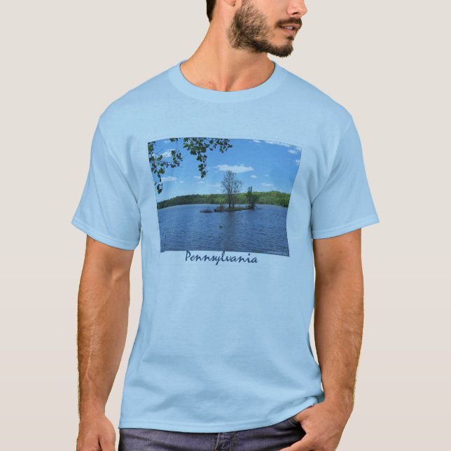 Pennsylvania - Insel T-Shirt (Vorderseite)