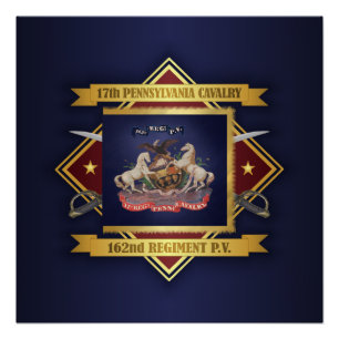 Pennsylvania Kavallerie Poster