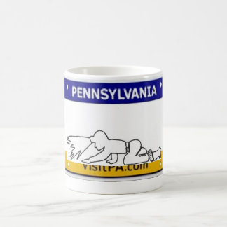 PENNSYLVANIA-KOHLEN-BERGMANN-LIZENZ-PLATTEN-TASSE KAFFEETASSE