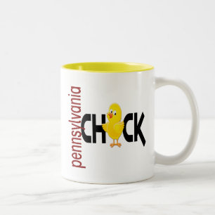 Pennsylvania-Küken 1 Zweifarbige Tasse