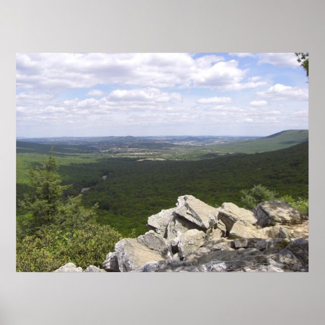 Pennsylvania Landschaft Poster (Vorne)