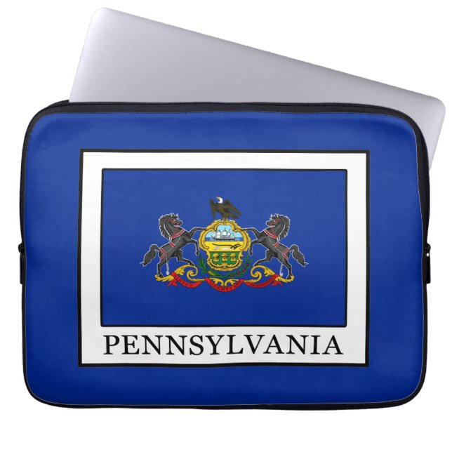 Pennsylvania Laptopschutzhülle (Vorderseite)
