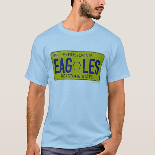 Pennsylvania-Lizenz-Platten-Shirt 1979 T-Shirt (Vorderseite)