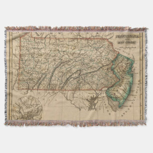 Pennsylvania, New-Jersey Decke