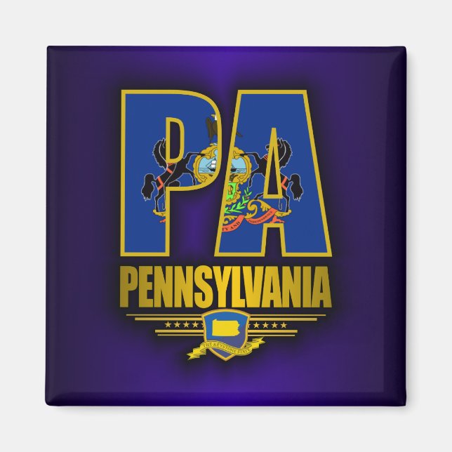 Pennsylvania (PA) Magnet (Vorne)